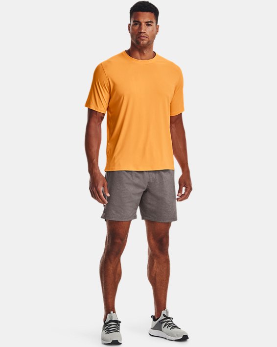 Men's UA Terrain Short Sleeve, Orange, pdpMainDesktop image number 2